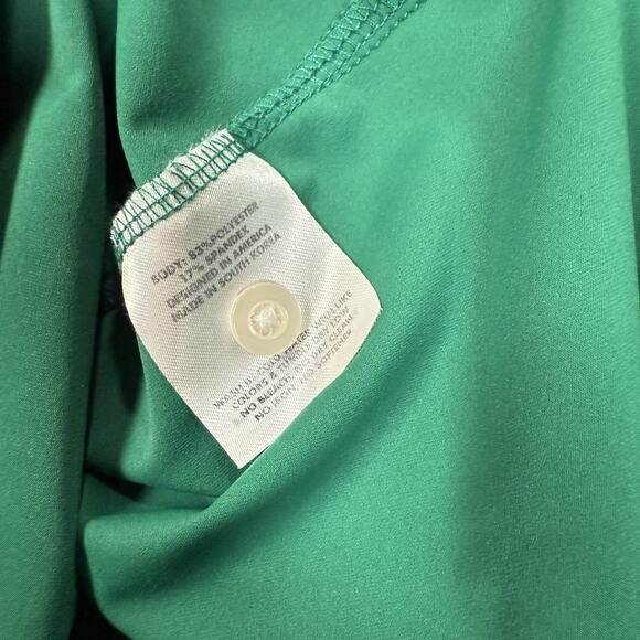 Rhoback Polo Shirt Mens Size XXL 2XL Green Embroidered Golf Performance - Picture 8 of 8